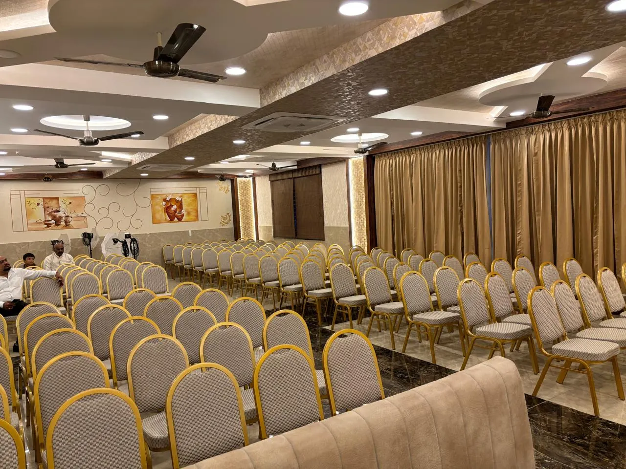 Main hall & stage